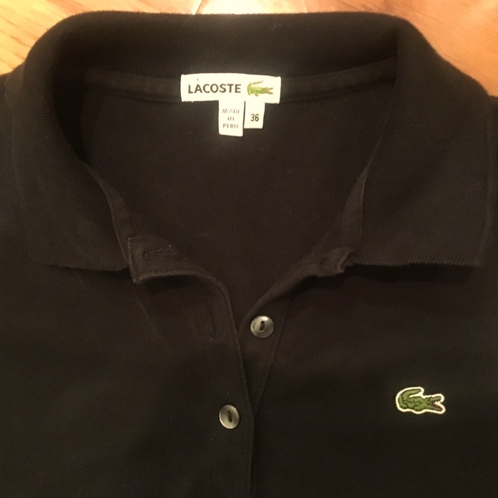 Lacoste 5 Button Classic Polo - size 36 Euro - Picture 2 of 4